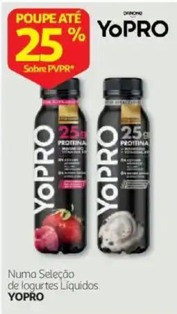 Auchan logurtes líquidos yopro promoção