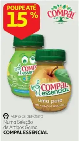 Auchan Compal essencial uma pera promoção