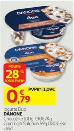Auchan logurte duo danone promoção