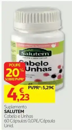 Auchan Salutem Cabelo e Unhas promoção