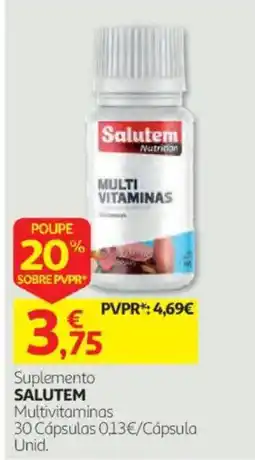 Auchan Suplemento Salutem Multivitaminas promoção