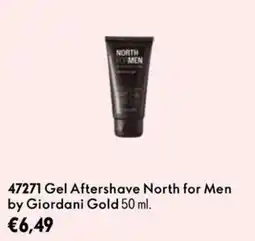Oriflame gel aftershave north for men by giordani gold promoção