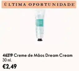 Oriflame Creme de Mãos Dream Cream promoção