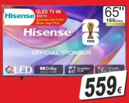 BragaJAV Hisense Qled tv 4k 65e7s promoção