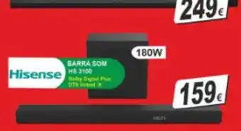 Hisense barra som hs 3100