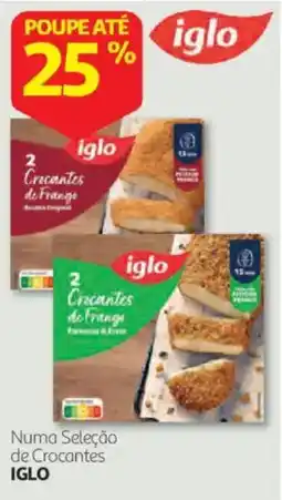 Auchan Crocantes de Frango Iglo promoção