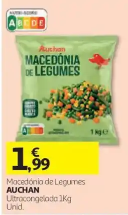Auchan Macedonia de legumes auchan promoção