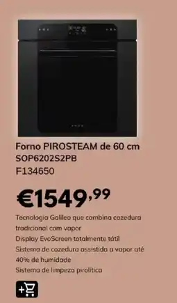 Radio Popular Forno pirosteam de 60 cm promoção