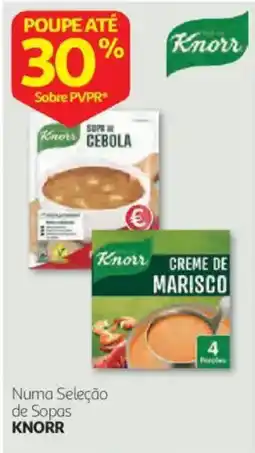 Auchan Sopa de cebola knorr promoção