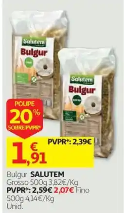 Auchan Bulgur salutem promoção