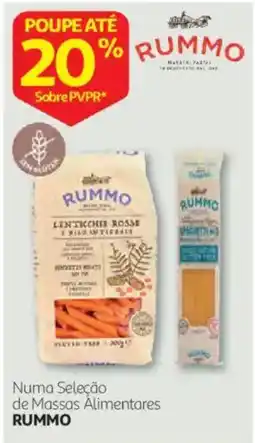 Auchan Numa Seleção de Massas Alimentares Rummo promoção