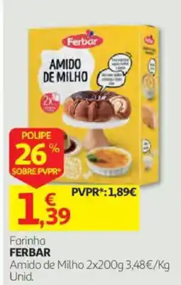 Auchan Farinha ferbar promoção