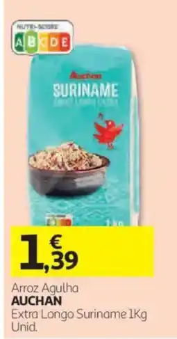 Auchan Arroz Agulha Auchan promoção