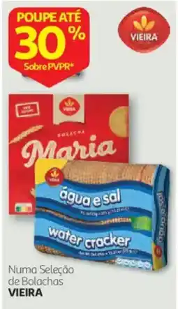Auchan Bolacha maria água e sal water cracker promoção
