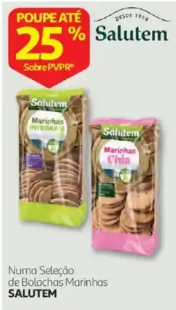Auchan Numa Seleção de Bolachas Marinhas Salutem promoção