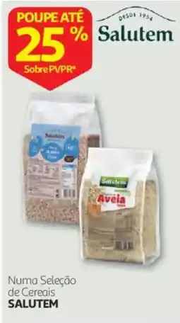 Auchan Numa Seleção de Cereais Salutem promoção
