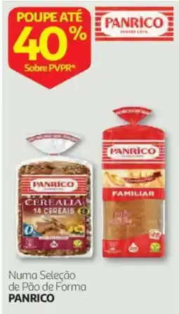 Auchan Numa seleção de pão de forma panrico promoção