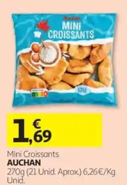 Auchan Mini croissants auchan promoção