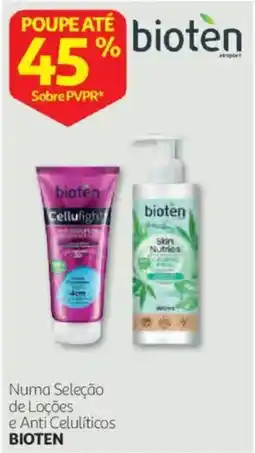 Auchan Loções e Anti Celulíticos Bioten promoção