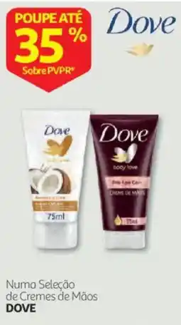Auchan Cremes de Mãos Dove promoção