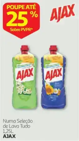 Auchan Numa Seleção de Lava Tudo AJAX promoção