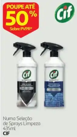 Auchan Sprays Limpeza Cif promoção