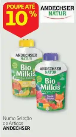 Auchan Andechser natur bio milkis promoção