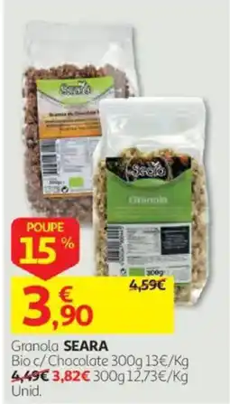 Auchan Granola seara promoção