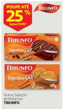 Auchan Triunfo digestive go! chocolate promoção