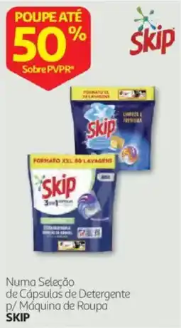 Auchan Cápsulas de Detergente p/ Máquina de Roupa Skip promoção