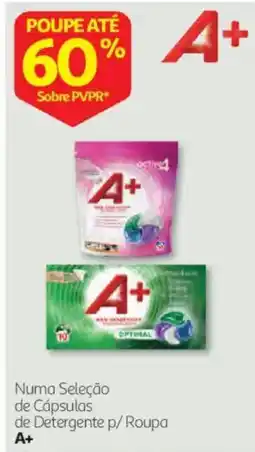 Auchan Numa Seleção de Cápsulas de Detergente p/ Roupa A+ promoção