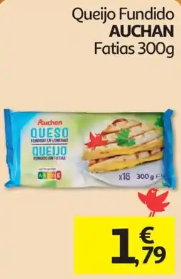 Auchan Queijo fundido auchan fatias promoção