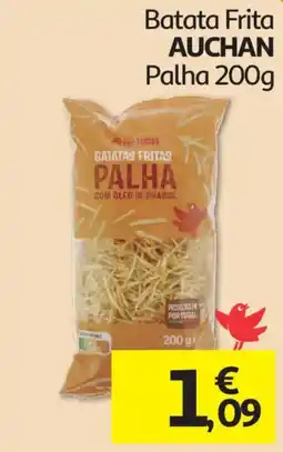 Auchan batata frita auchan palha promoção