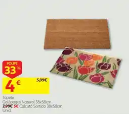 Auchan Tapete Galápagos Natural promoção