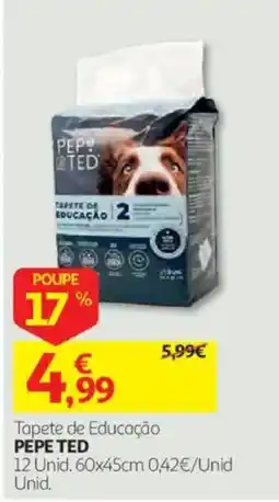 Auchan Tapete de Educação Pepe Ted promoção