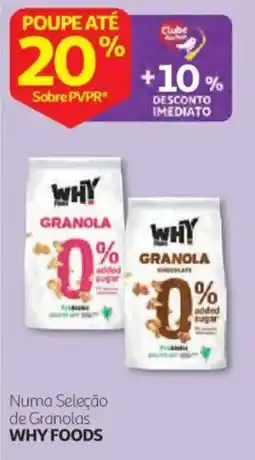 Auchan Granola why foods promoção