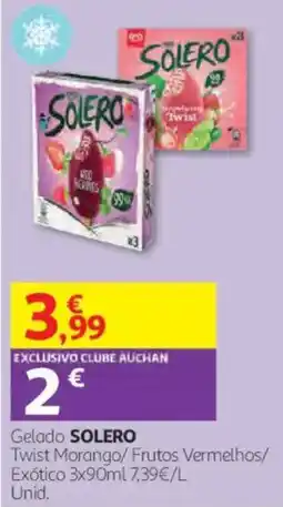 Auchan Gelado solero promoção