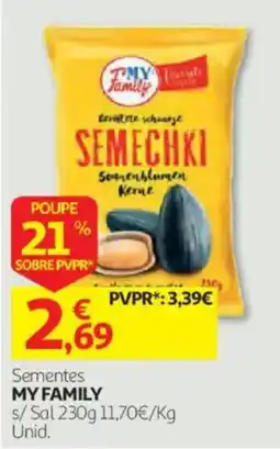 Auchan Sementes my family promoção