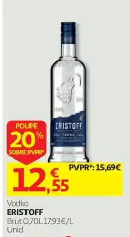 Auchan Vodka eristoff promoção