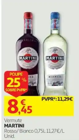 Auchan Vermute martini promoção