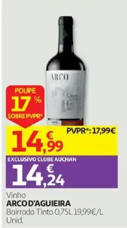 Auchan Vinho Arco d'aguireira promoção