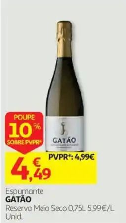 Auchan Espumante Gatão promoção