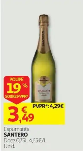 Auchan Espumante santero promoção