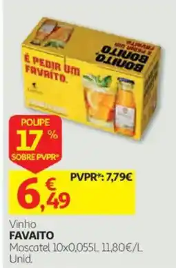 Auchan Vinho Favaito promoção