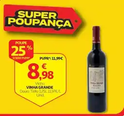 Auchan vinho vinha grande promoção