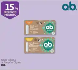 Auchan Nesta Seleção de Tampões Digitais O.B. promoção