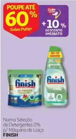 Auchan Detergente 0% p/ Máquina de Loiça Finish promoção