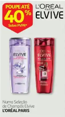 Auchan Champôs Elvive L'Oréal Paris promoção