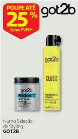Auchan got2b numa seleção de styling got2b promoção