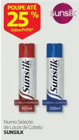 Auchan Lacas de cabelo sunsilk promoção